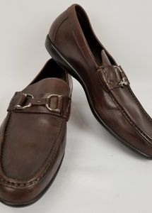 Santoni Horsebit Designer Shoes Size 10.5